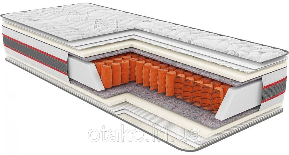 Ортопедичний матрац Екстра АРГОН пружинний (незалежна пружина - покет) TM Come-For, фото 1