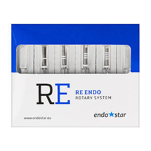 Endostar RE Endo rotary 17-25мм. асорті Ре ендо ротари 4 шт