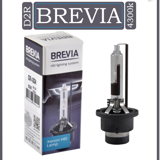 Автомобільна ксенонова лампа D2R 85v 35 W 4300k "BREVIA" 1 шт.