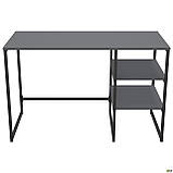 Стіл комп'ютерний Джет / Jet JT1200 (1187х550х750Н) каркас чорний/ стільниця Сірий Шифер, фото 7