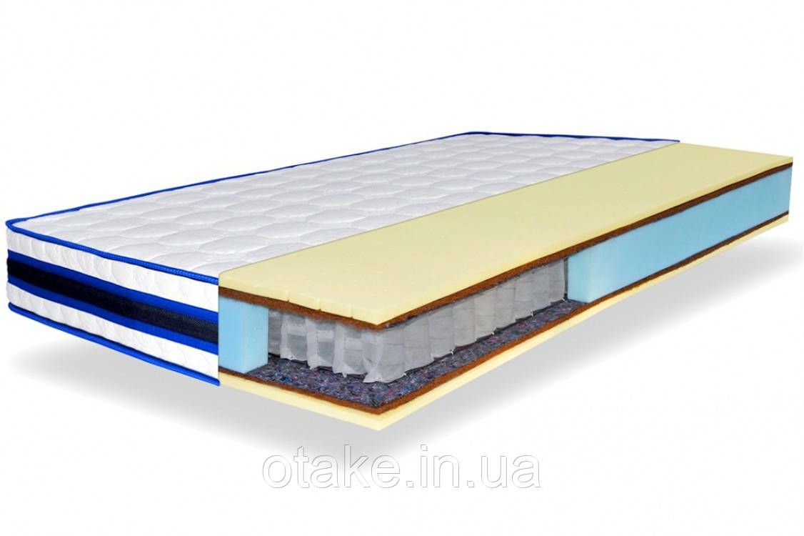 Ортопедичний матрац BlueMarine Laguna / Лагуна пружинний (незалежна пружина — покет) TM Highfoam, фото 1
