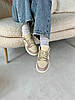 Жіночі кросівки Nike Dunk Low Sanddrift Кеди Найк Данк Лоу бежеві замшеві демісезон, фото 7
