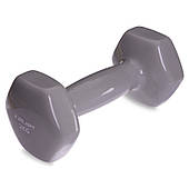 Гантель вінілова Dumbbells Beauty 2 кг для фітнесу, аеробіки, тренування (TA-2777-2)