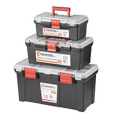 Комплект ящиків для інструментів, 3 шт INTERTOOL BX-0003