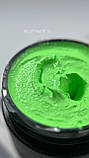 SAGA professional Паста без липкого шару Relief paste 13, 5  мл (неоновий салатовий), фото 3