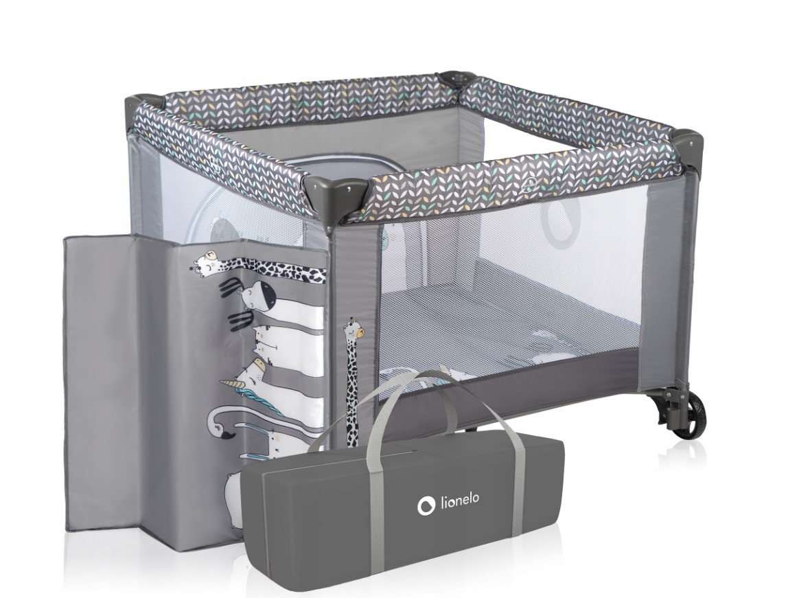 Манеж дитячий складаний Lionelo 100х100х75 см + сумка