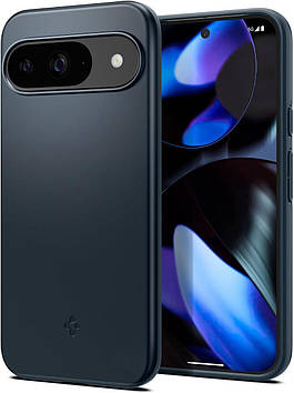 Чохол Spigen для Pixel 9 / Pixel 9 Pro - Thin Fit, Metal Slate (ACS07698)