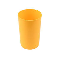 Жовтий стакан для парт під ручки та олівці