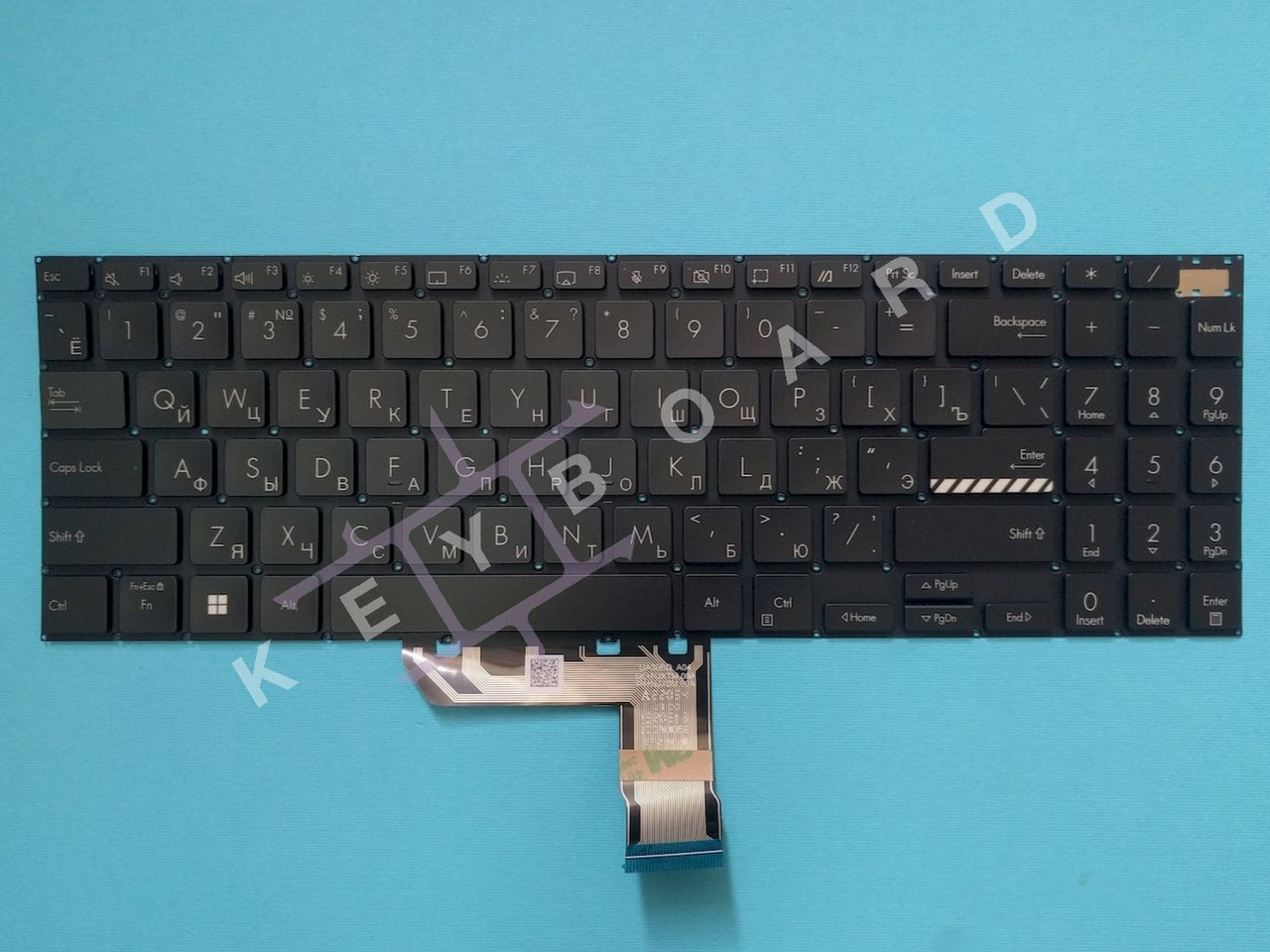 Клавіатура для ноутбука Asus Vivobook Pro 15 K6500ZE, K6500, фото 1
