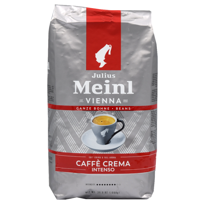 Кава у зернах Julius Meinl Caffe Crema Intenso 1кг Джуліус Кафе кафе крему