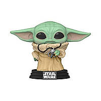 Колекційна фігурка Funko Pop Bobble Star Wars Mandalorian The Child Baby Yoda The Child with Pendant Зіркові воїни Мандалорець