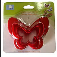 Набір вирубок для печива та пряників Метелики