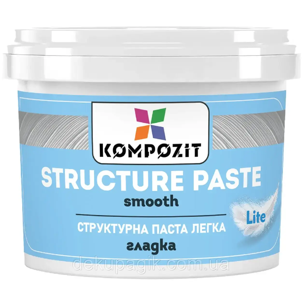 Паста структурна 300мл Легка, ART Kompozit Lite