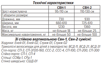 Стійка (вертикалізатор) з елементами фіксації тулуба (Свн-01), фото 3