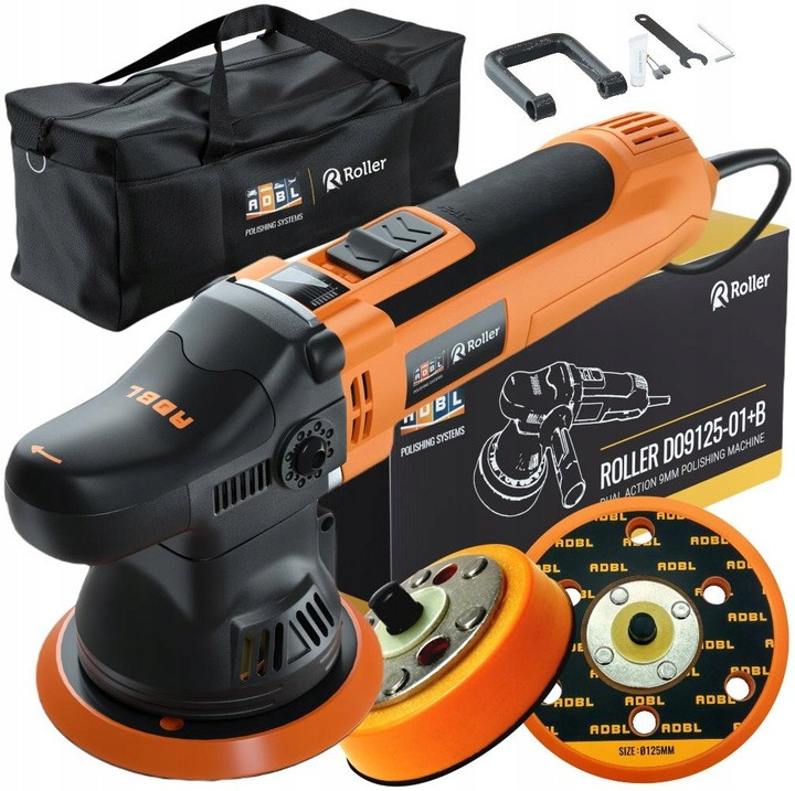 Ексцентрикова полірувальна машина - ADBL Roller DO09125-01 125мм + сумка