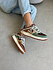 Чоловічі кросівки Nike Air Force Voodoo low Brown Green Nike Air Force Voodoo low Brown Green Найк Аїр Форс зелені з коричневим де, фото 11