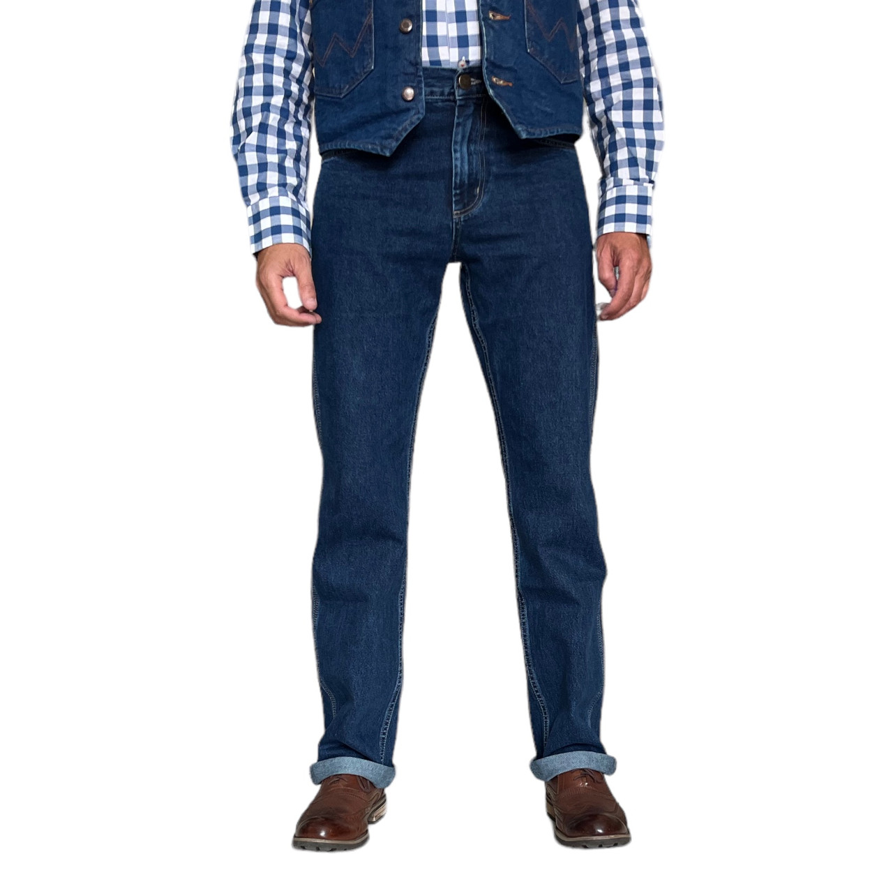 Джинси Montana 5000A (100% cotton) - синій
