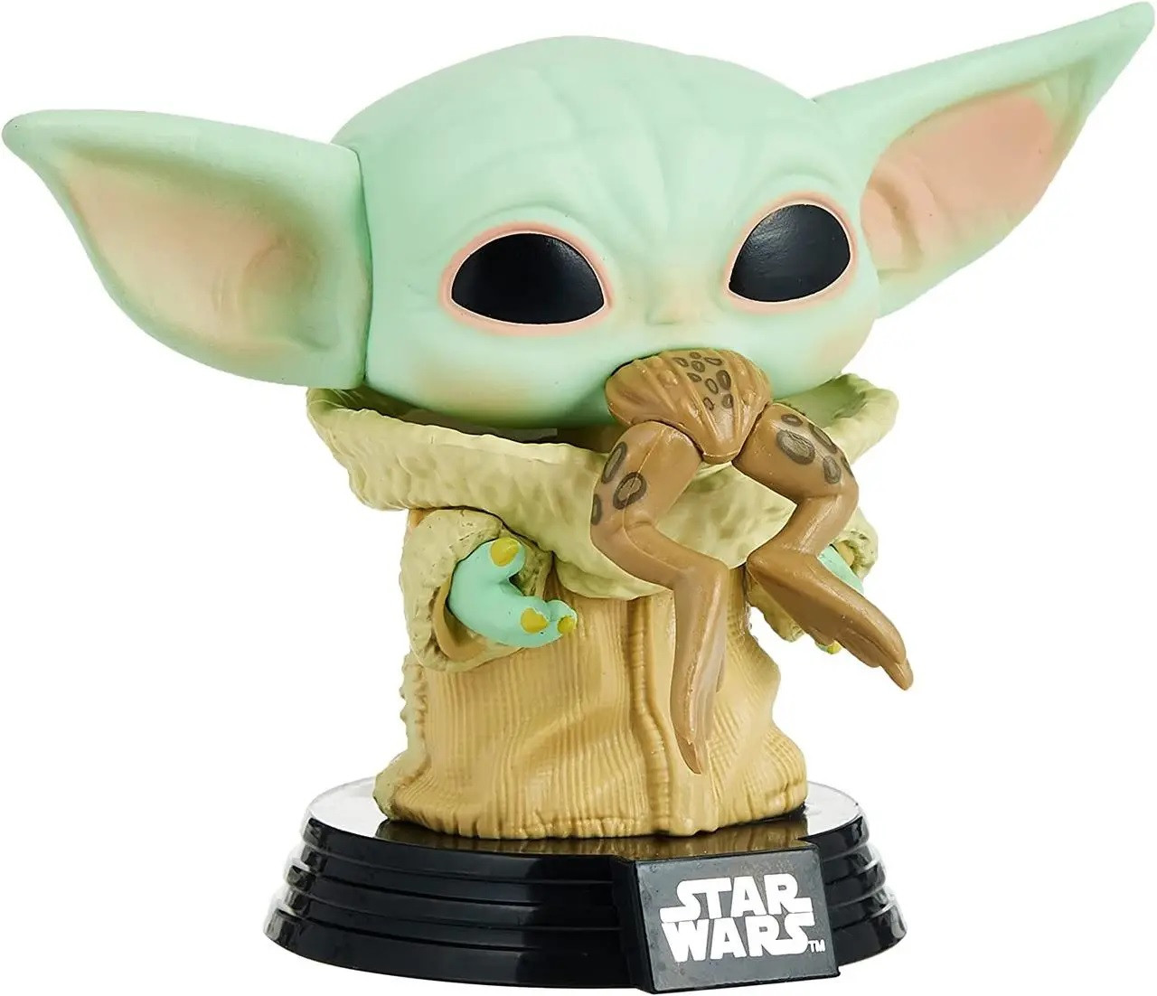 Колекційна фігурка Funko Pop Bobble Star Wars Mandalorian The Child with Frog Зіркові воїни Мандалорець Малюк Йода з жабою №379
