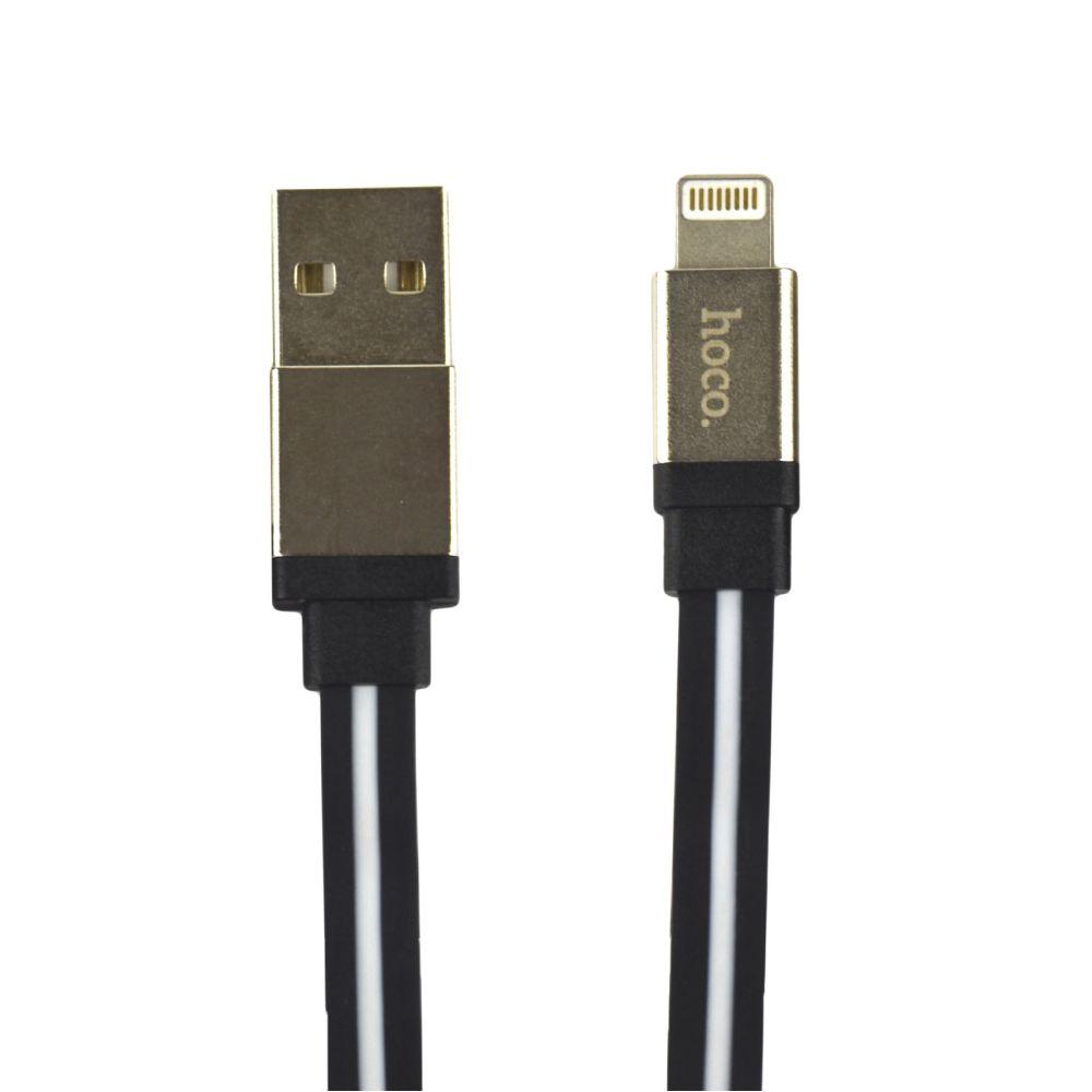 Кабель USB Hoco U103 Magnetic absorption charging data cable for Lightning Колір Чорный