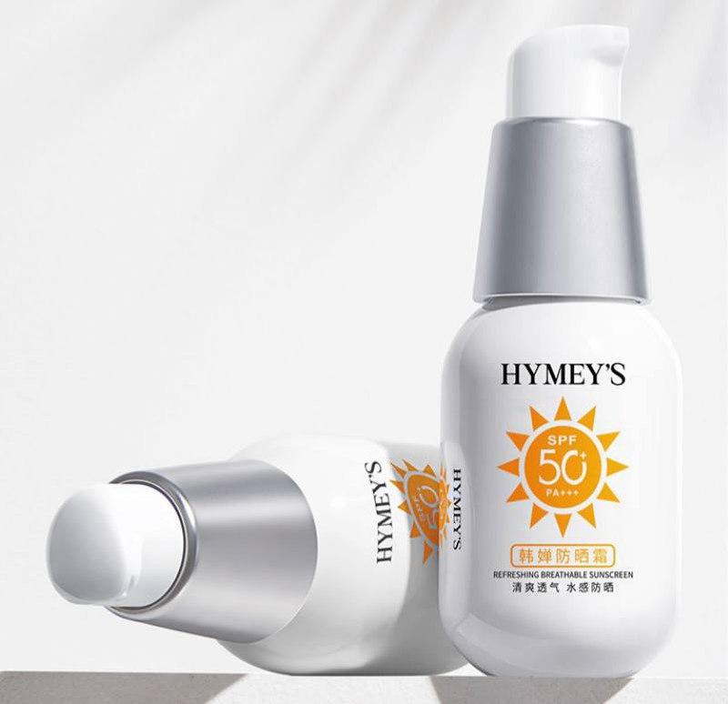 Сонцезахисний крем для обличчя HYMEY`S Refreshing Breathable Sunscreen SPF 50+ PA+++, з вітаміном Е, 35 мл