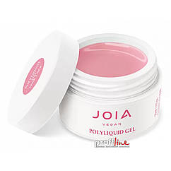 Рідкий полігель JOIA Vegan PolyLiquid Gel Pink Lace ніжно-рожевий, 50 мл