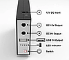 Джерело безперебійного живлення для роутера 5V+12V+12V WGP-103-5912 повербанк 8800mAh, фото 7