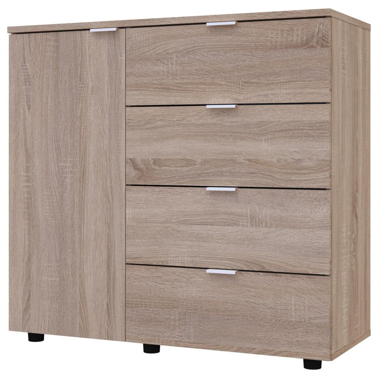 Комод у вітальню Doros Гелар GС1 100х40х81,2 см Дуб сонома (DRS-011289) \