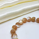 Браслет на 22 намистини з перламутру, фото 5