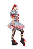 Клоунесса "Пенівайз" карнавальний костюм для аніматора р 44-46, фото 2