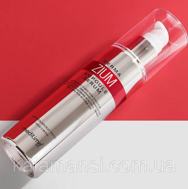 Ліфтинг сиворотка з ботуліном пептидами Meditime Botalinum Derma Zium Ampoule Serum 100 мл