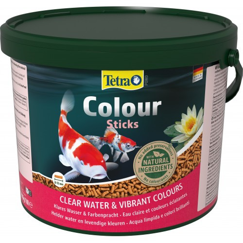 Корм для ставкових риб Tetra Pond Colour Sticks 10 л / 1.9 кг 187528