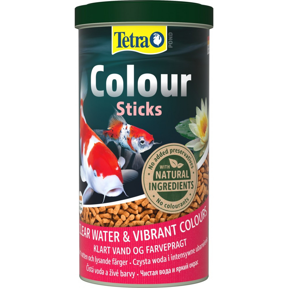 Корм для ставкових риб Tetra Pond Colour Sticks 1L