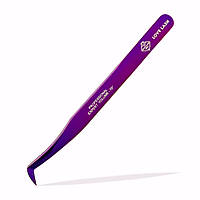 Пінцет LoveLash Чобіток 75° Purple