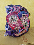 Рюкзак ортопедичний шкільний для 1-2 класу з пеналом дівчинці, фото 4