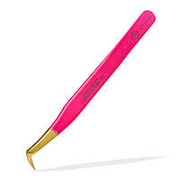 Пінцет LoveLash Twin 75° Pink-Glitter