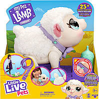 Интерактивная игрушка Маленькая овечка Ягненок мой любимый питомец Little Live Pets My Pet Lamb