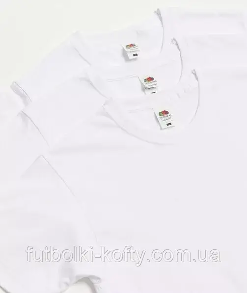 Акція! Набір чоловічих футболок, 3 шт. Fruit of the Loom, 100% бавовна, фото 1