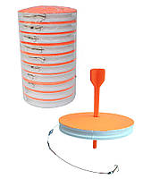 Комплект з 10 обладнаних рибальських кружков 150 мм