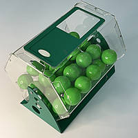 Набір: Зелений лототрон 5,5 літрів та 50 зелених кульок для розіграшу