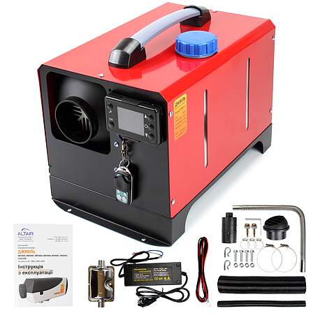 Автономний дизельний обігрівач Джміль Люкс WF8002, 8 кВт, 12/220V Kyocera, фото 1