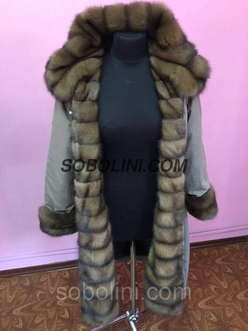  Шикарна парка з хутра соболю , фото 1