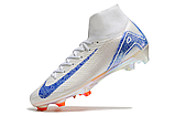 Бутси Nike Air Zoom Mercurial Superfly X FG white/blue, фото 4