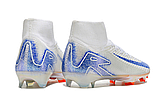 Бутси Nike Air Zoom Mercurial Superfly X FG white/blue, фото 5