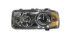 Фара головного світла лінзована без габаритних вогнів L (Ліва) DAF XF, CF Euro5 DP-DA-173 (1743690, 1631910)