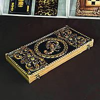Нарди дерев'яні ручної роботи Скорпіон 46×23см, фото 5