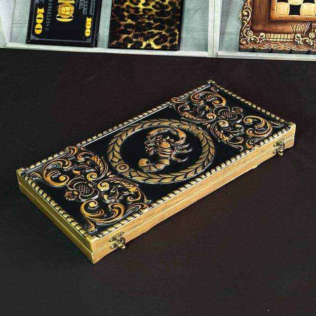 Нарди дерев'яні, знак зодіаку, Скорпіон