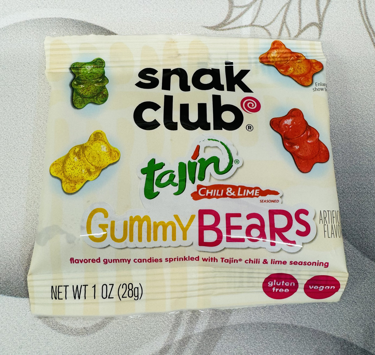 Желейні ведмедики з мексиканською приправою Tajin Чилі і лайм