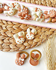 Резинки для волосся дитячі 10 пар/уп ЗАЙКА