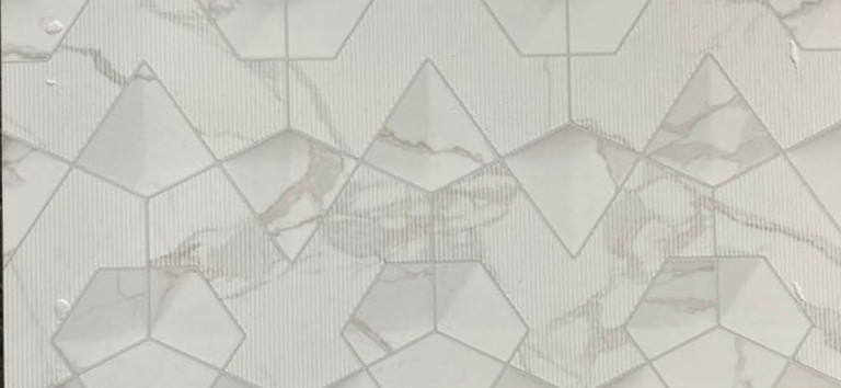Плитка Teo Ceramics Montero White W\Dec M NR Satin 308*608