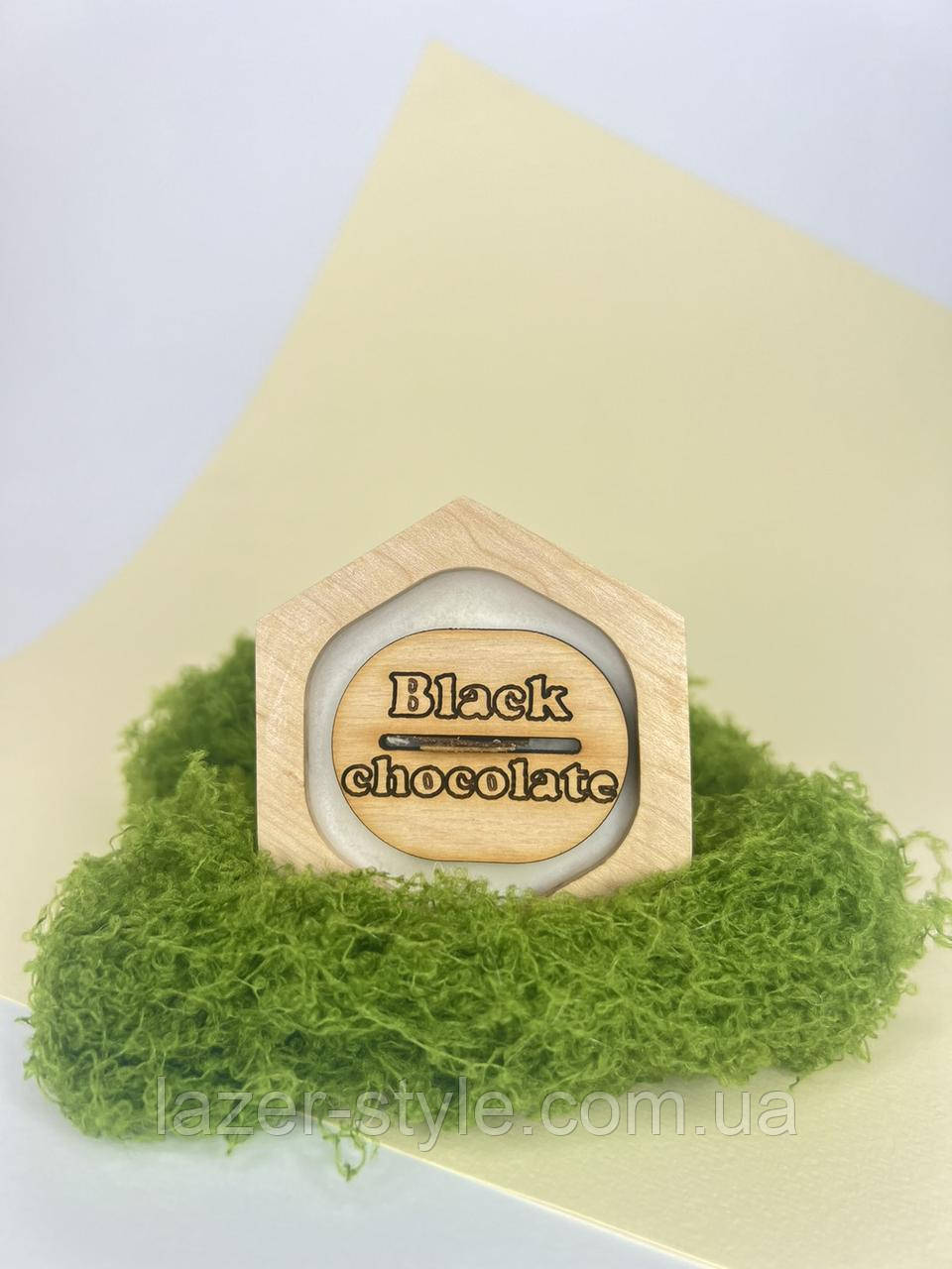 Свічка ароматизована соєва аромат BLACK CHOCOLATE 90 ml